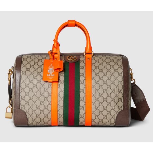 Gucci Savoy Medium Duffle Bag NWT Full inclusion - Picture 1 of 4
